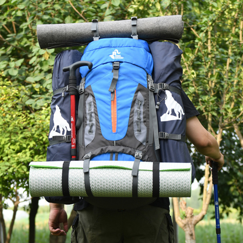 Trekkingrucksack 60L mit Regencover Herren