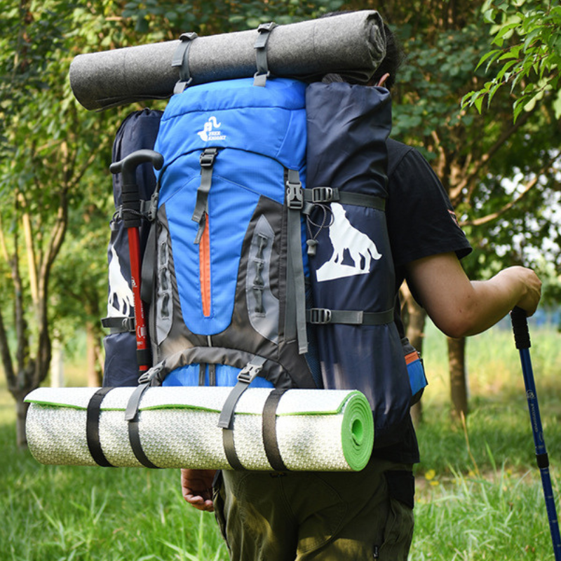Trekkingrucksack 60L mit Regencover Herren