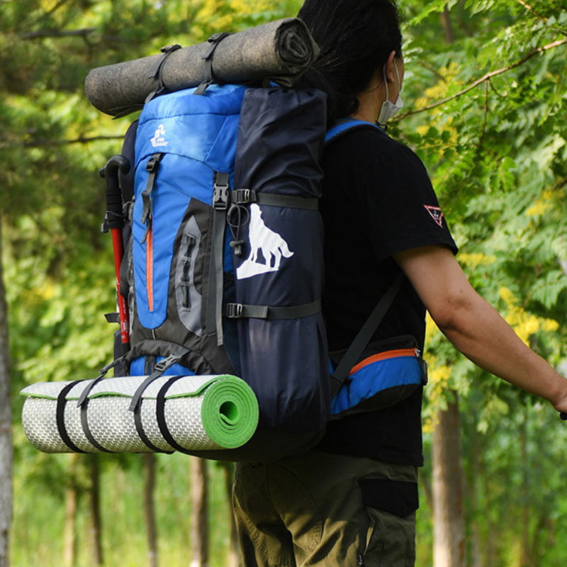 Trekkingrucksack 60L mit Regencover Herren