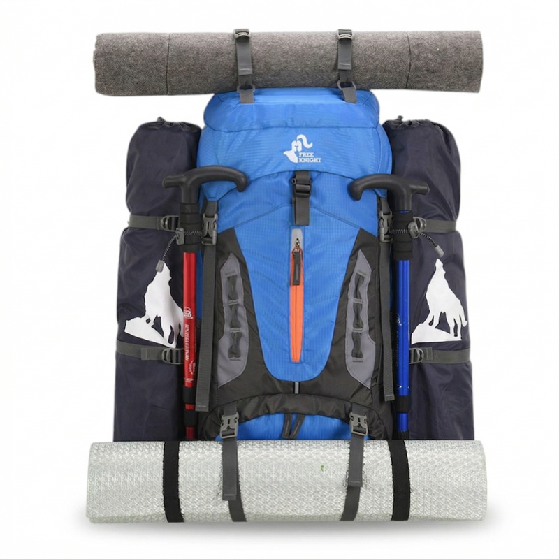 Trekkingrucksack 60L mit Regencover Herren