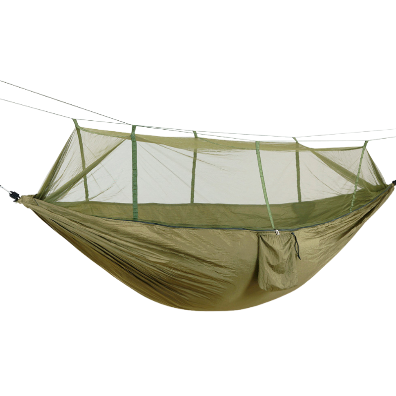 Camping hängematte mit moskitonetz