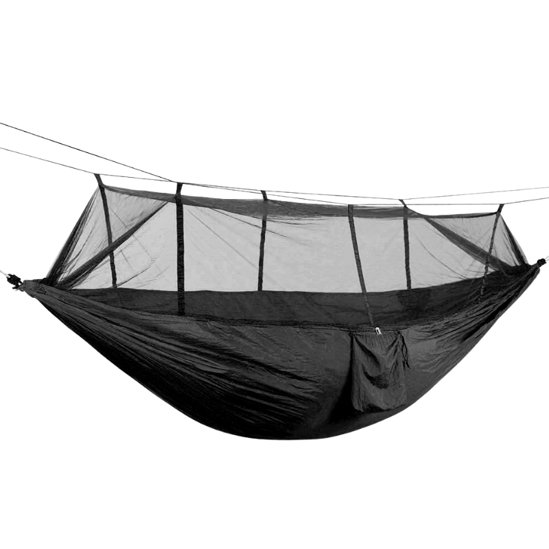 Camping hängematte mit moskitonetz