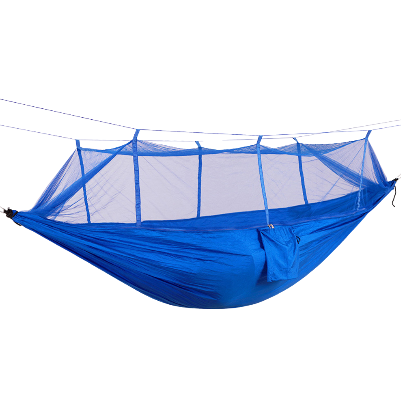 Camping hängematte mit moskitonetz