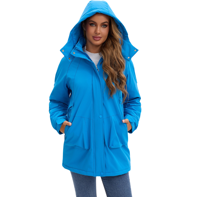 Regenjacke damen lang
