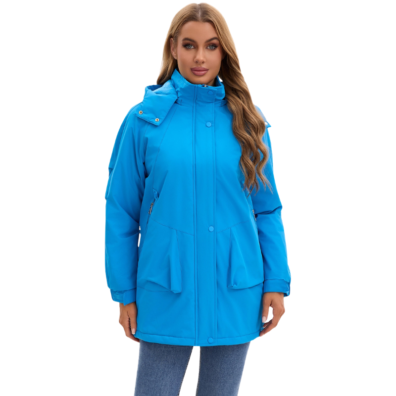 Regenjacke damen lang