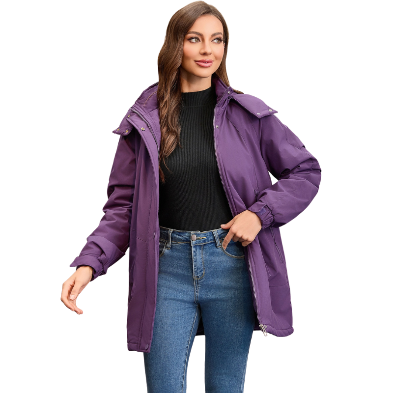 Regenjacke damen lang