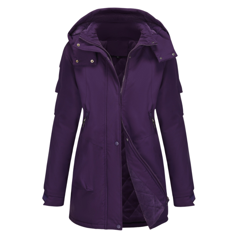 Regenjacke damen lang
