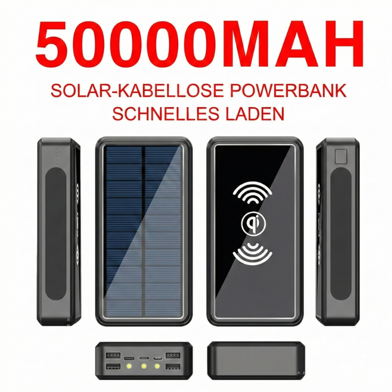 Solar Powerbank Wireless