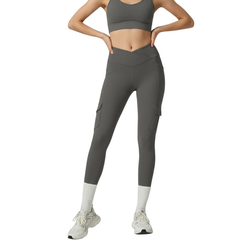 Wander Leggings Damen mit Tasche