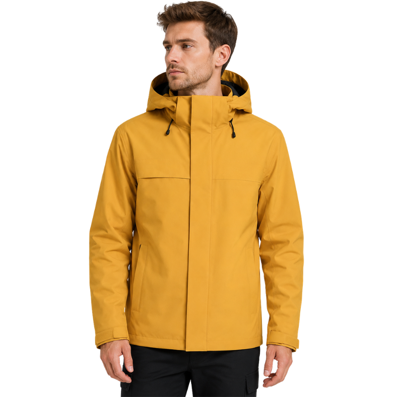 Regenjacke Wandern mit versiegelten Nähten