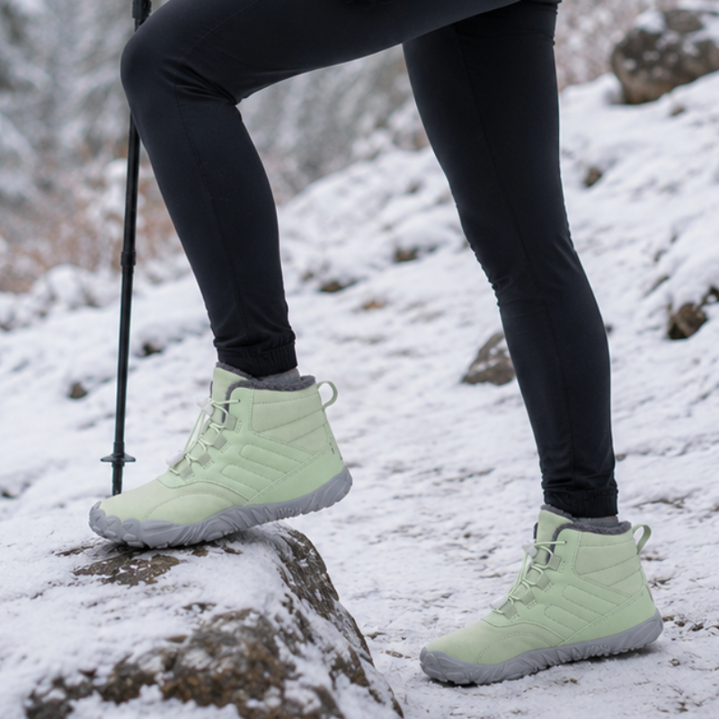 Barfuß wanderschuhe winter