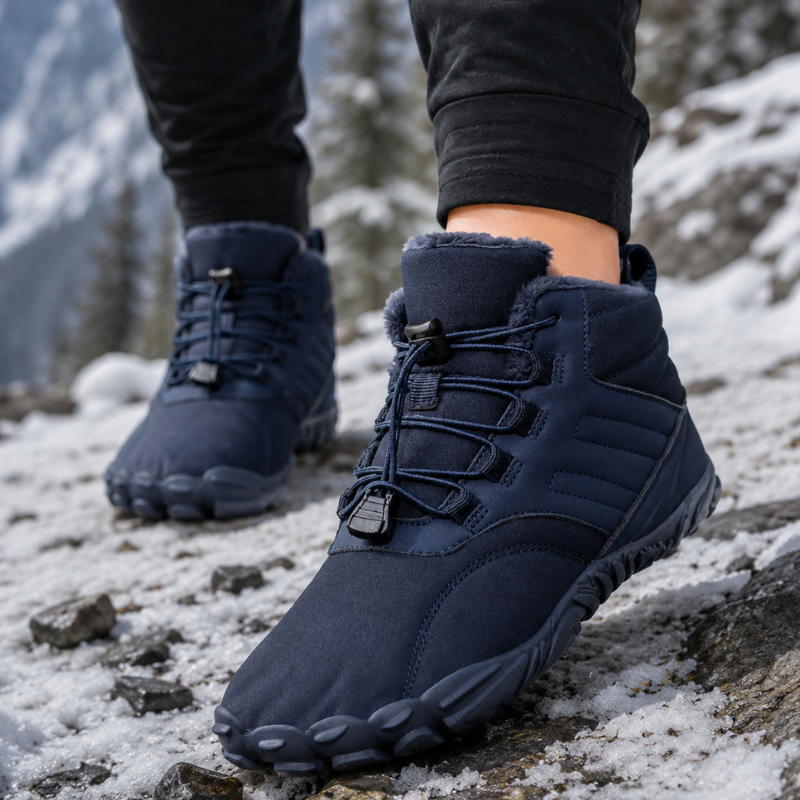 Barfuß wanderschuhe winter