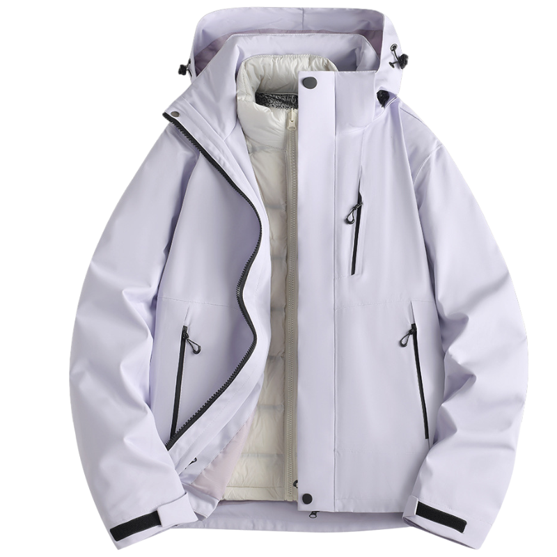 Gefüllte hardshelljacke