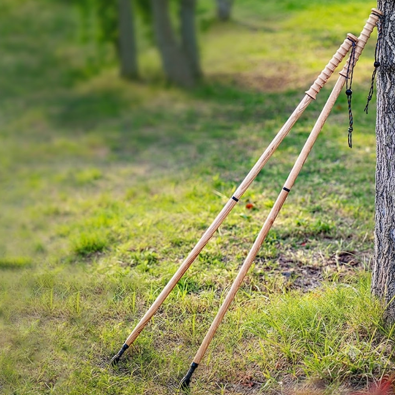 Wanderstock aus holz