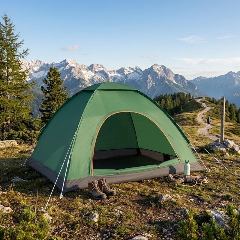 Wurfzelt wandern