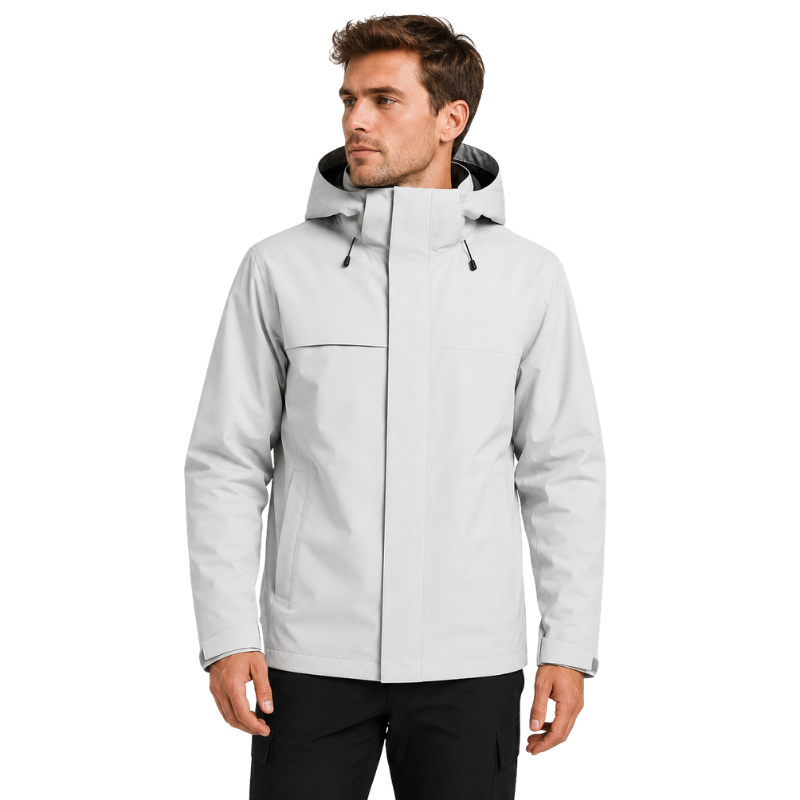Regenjacke Wandern mit versiegelten Nähten