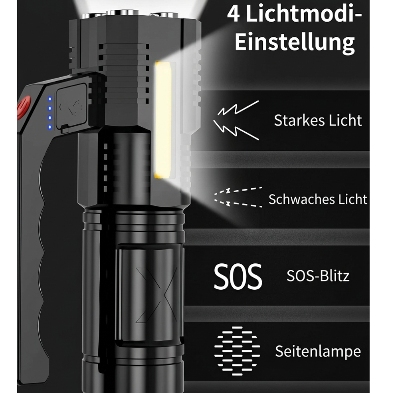 Led Taschenlampe Große Leuchtweite
