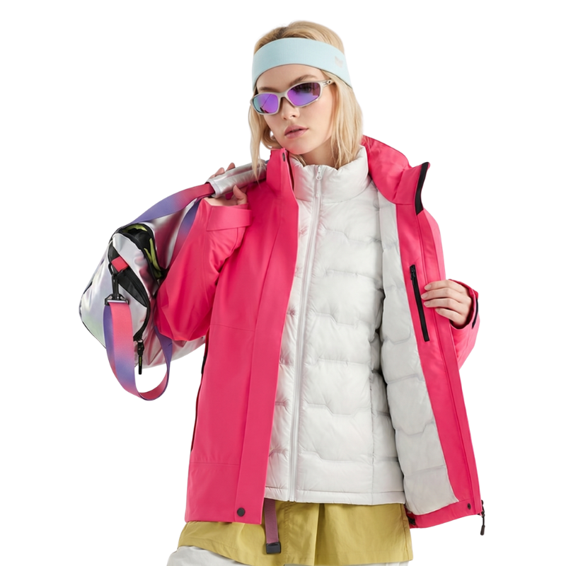 Gefüllte hardshelljacke