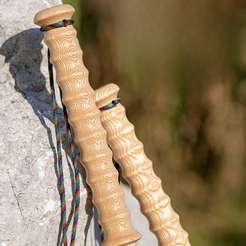 Wanderstock aus holz