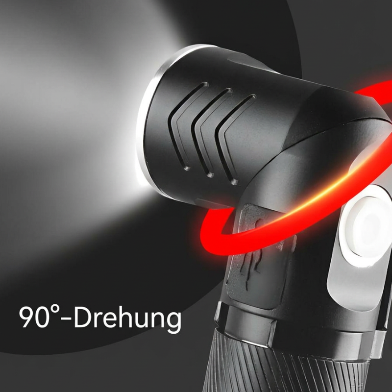 Taschenlampe 90 Grad