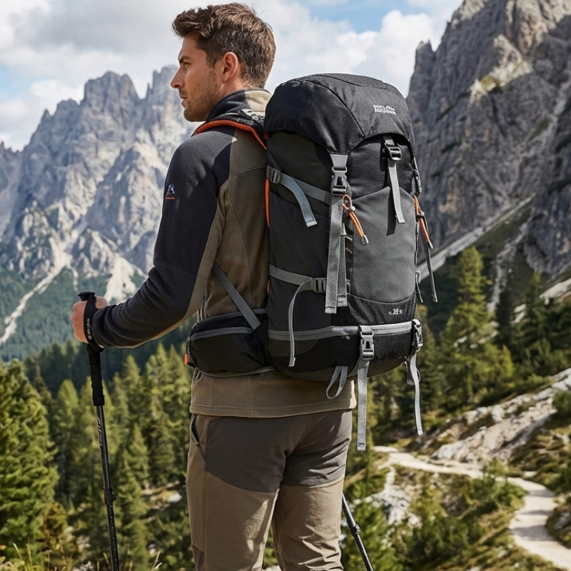 35 Liter Wanderrucksack bergsteigen
