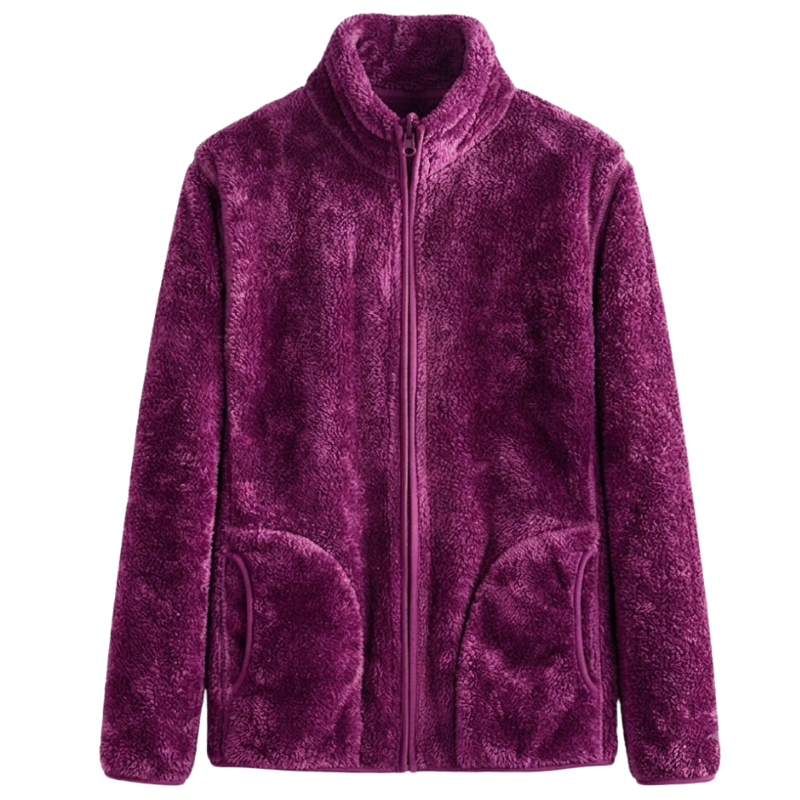 Fleecejacke damen reversibel