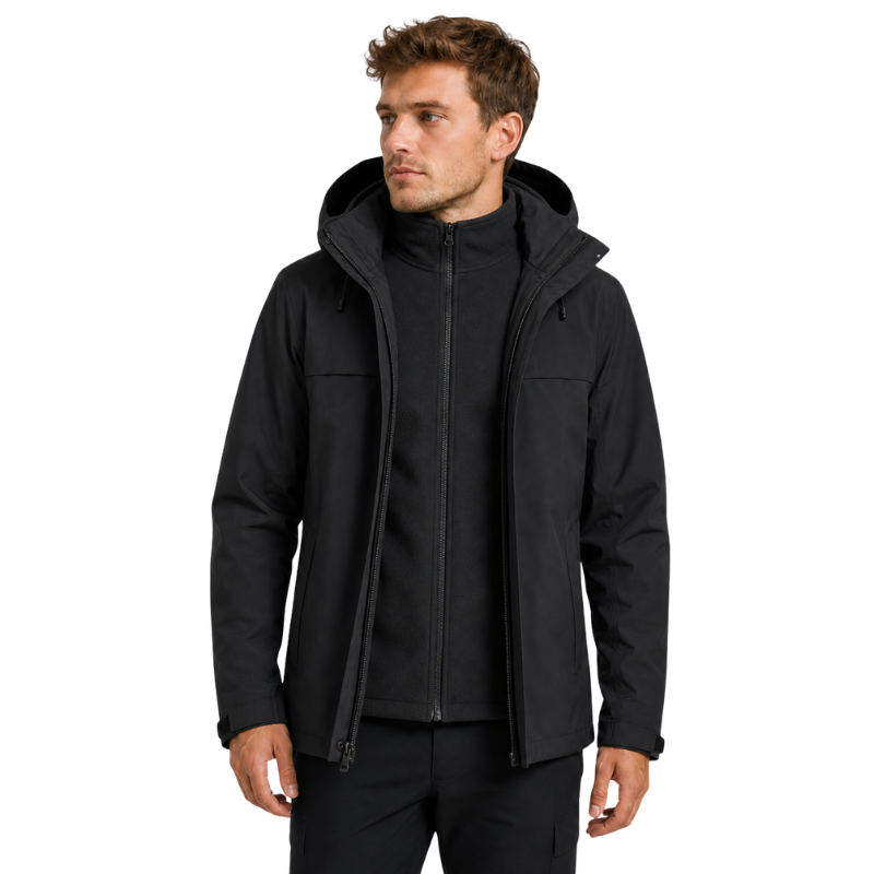Regenjacke Wandern mit versiegelten Nähten