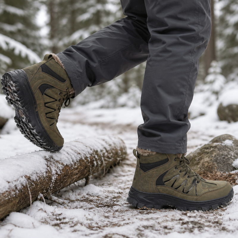 Winterwanderschuhe outdoor grün