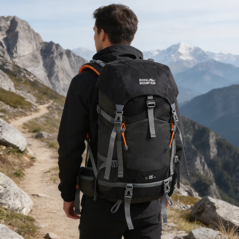 35 Liter Wanderrucksack bergsteigen