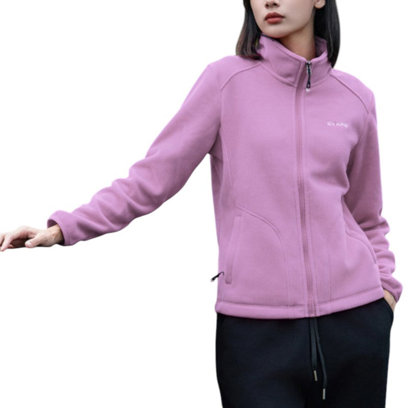 Wandern Fleecejacke Damen
