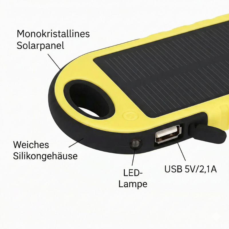 Kleine Solar Powerbank
