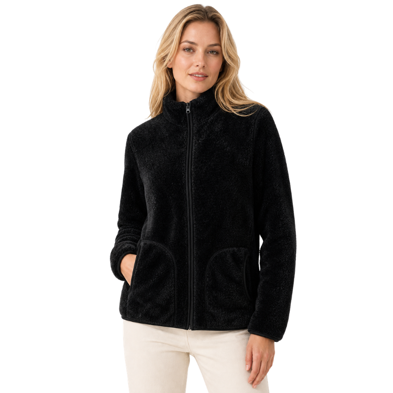 Fleecejacke damen reversibel
