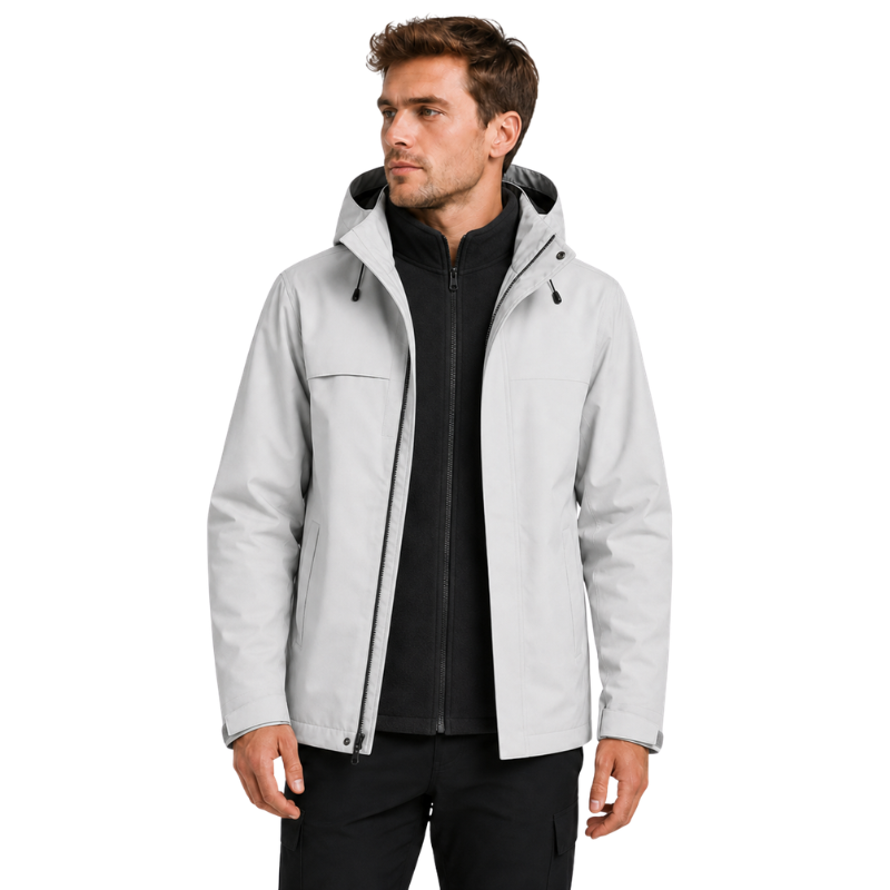 Regenjacke Wandern mit versiegelten Nähten