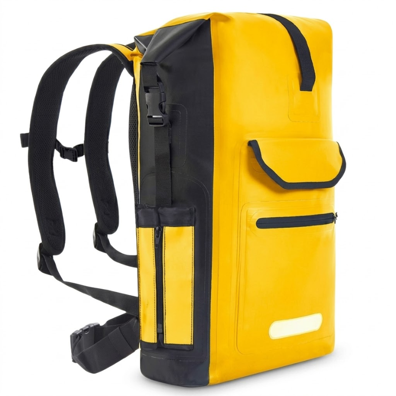 Wasserdichter rucksack gelb