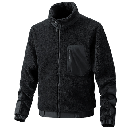 Kuschel Fleecejacke Herren