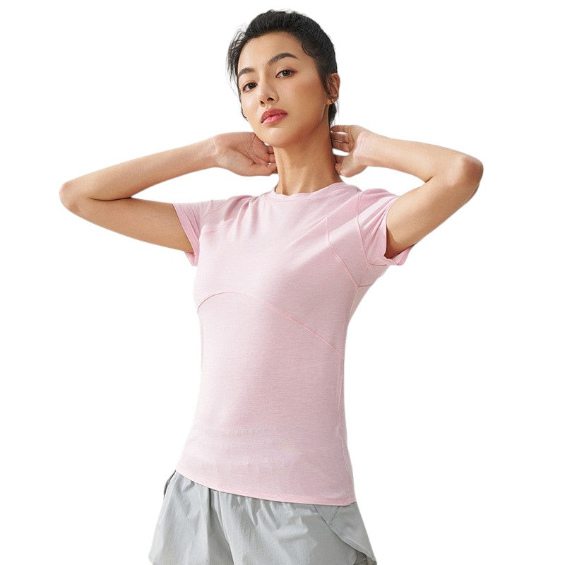 T-Shirt mit Merinowolle Damen