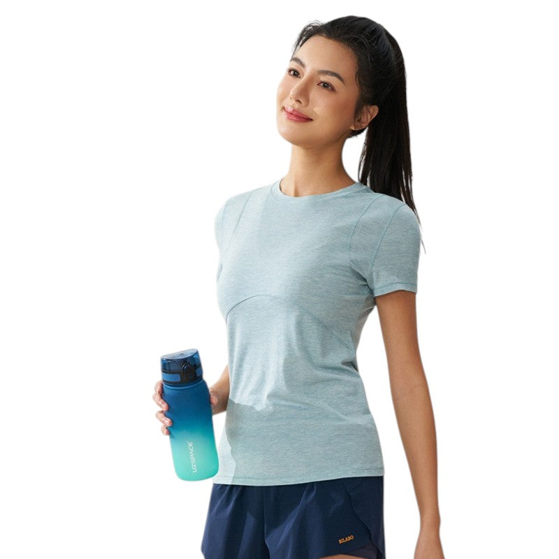 T-Shirt mit Merinowolle Damen