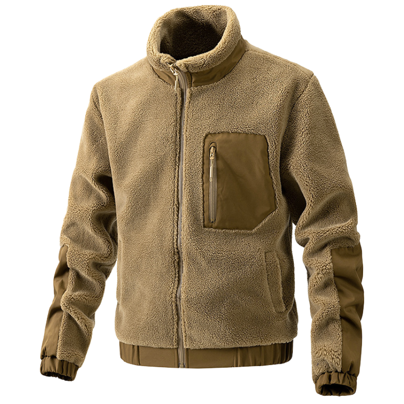 Kuschel Fleecejacke Herren