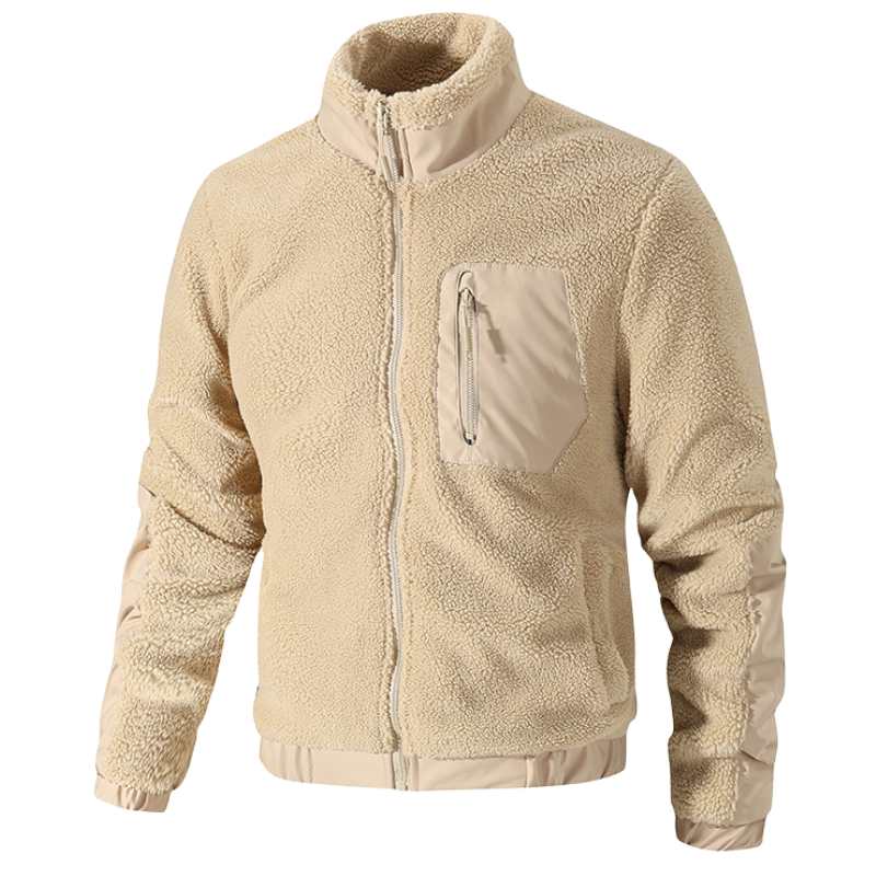 Kuschel Fleecejacke Herren