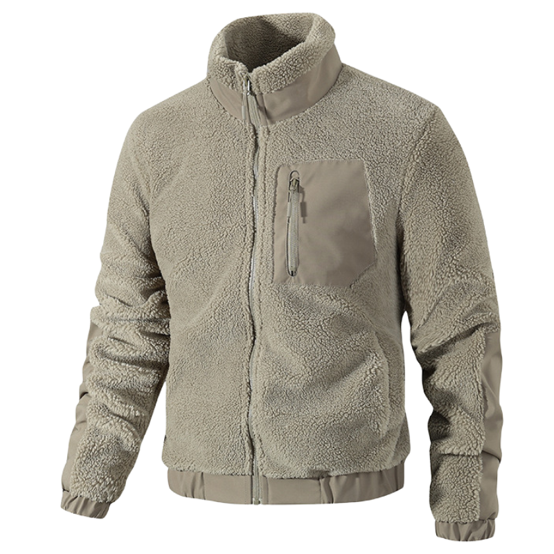 Kuschel Fleecejacke Herren