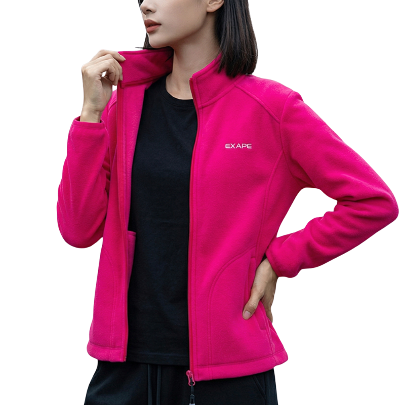 Wandern Fleecejacke Damen