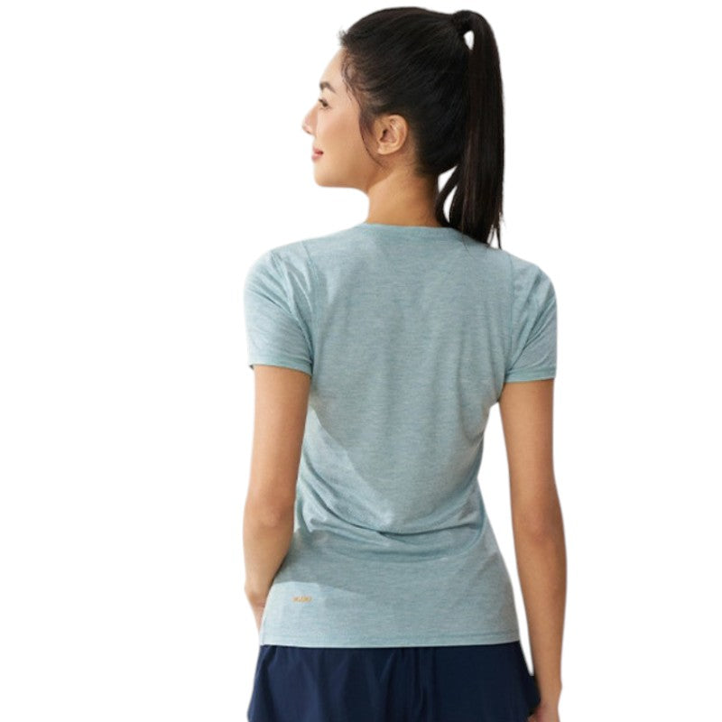 T-Shirt mit Merinowolle Damen
