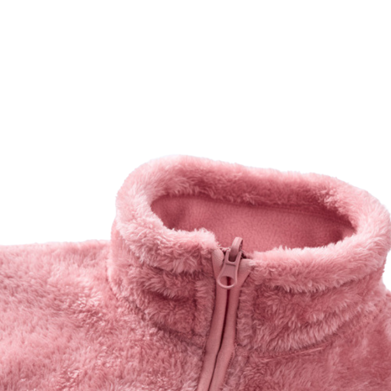 Fleecejacke damen reversibel