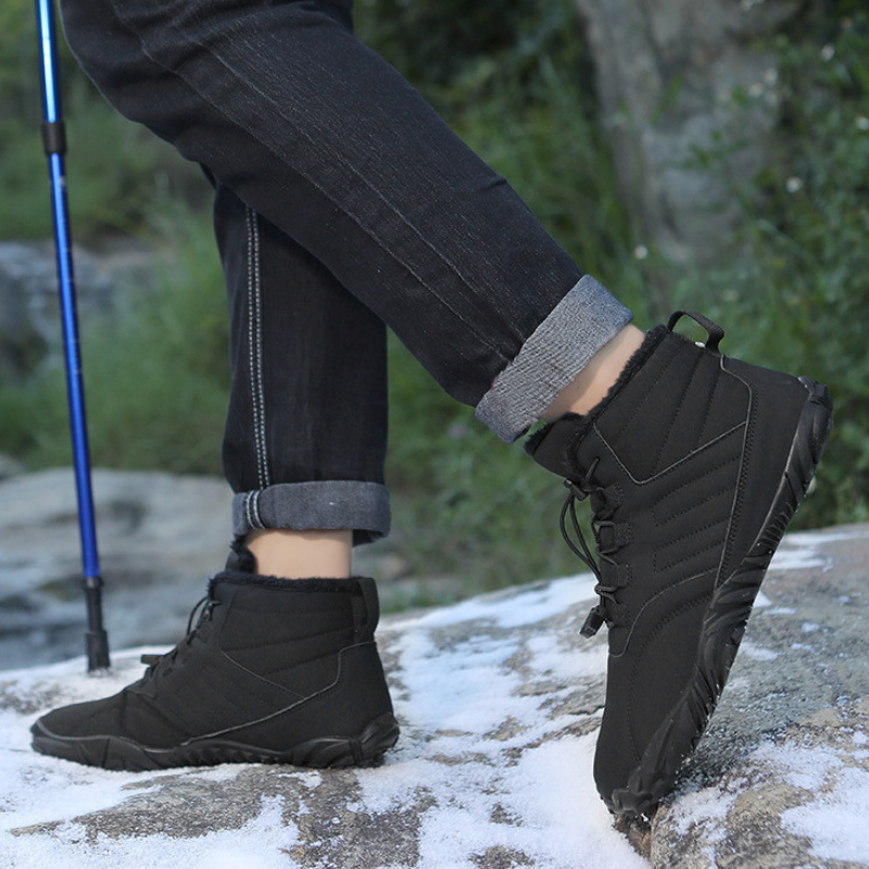 Barfuß wanderschuhe winter