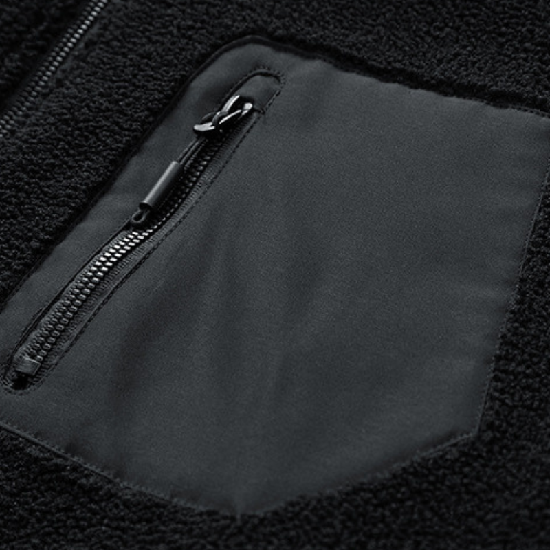Kuschel Fleecejacke Herren