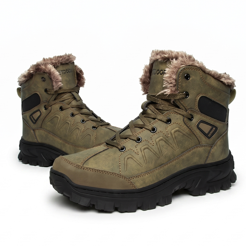 Winterwanderschuhe olivgrün