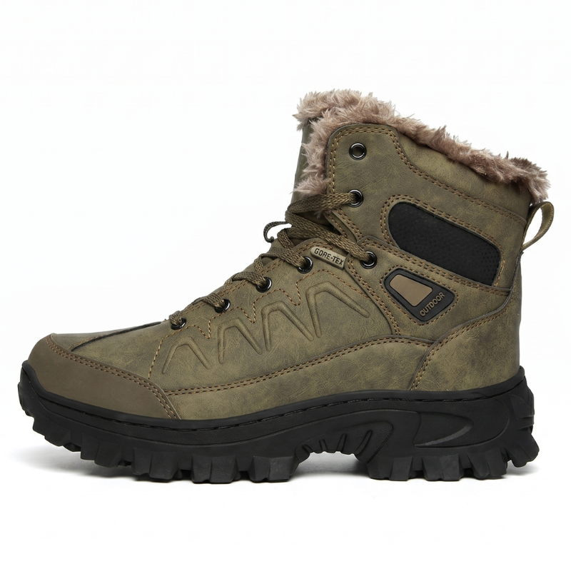 Winterwanderschuhe olivgrün