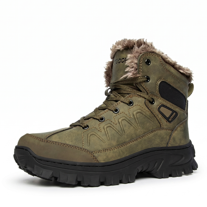 Winterwanderschuhe olivgrün