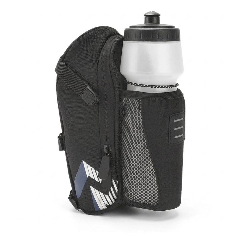 Satteltasche Fahrrad mit Flaschenfach