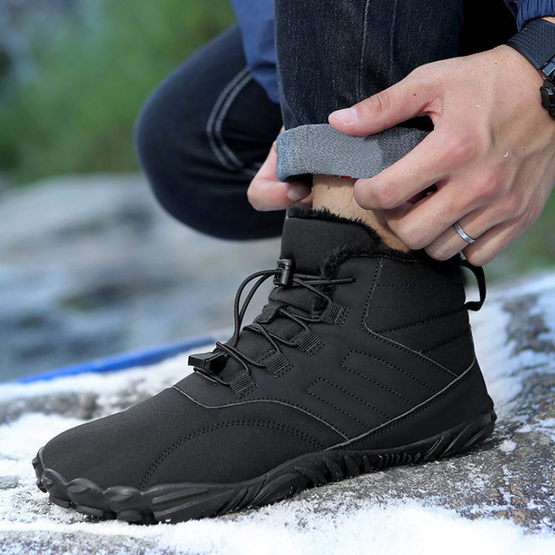Barfuß wanderschuhe winter